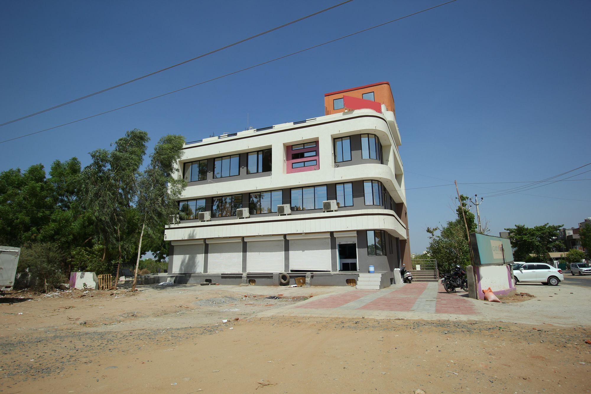Palette- Siddharth Inn 甘地讷格尔 外观 照片